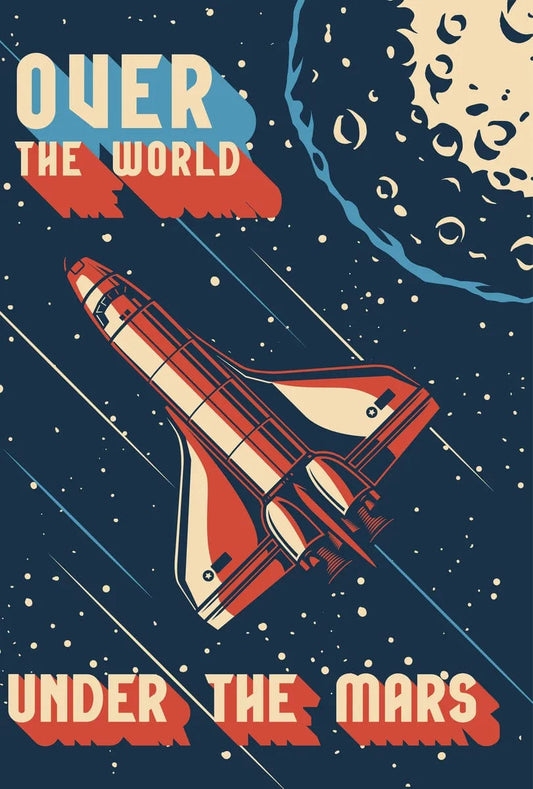 Tablou Canvas - Vacanta Spatiala 05