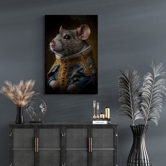 Tablou Canvas - Soarecele Imbracat