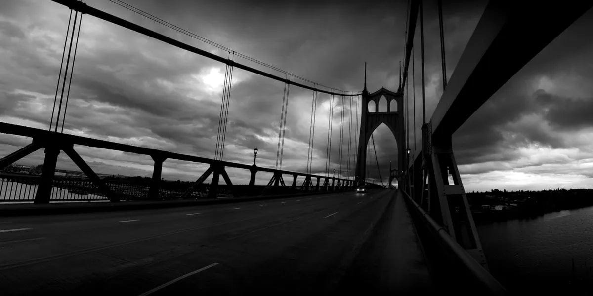 Tablou Canvas - Podul St Johns