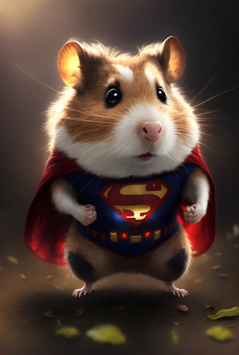 Tapet textil pentru camera copilului "Super jerry" -  1,5 X 2,2 m