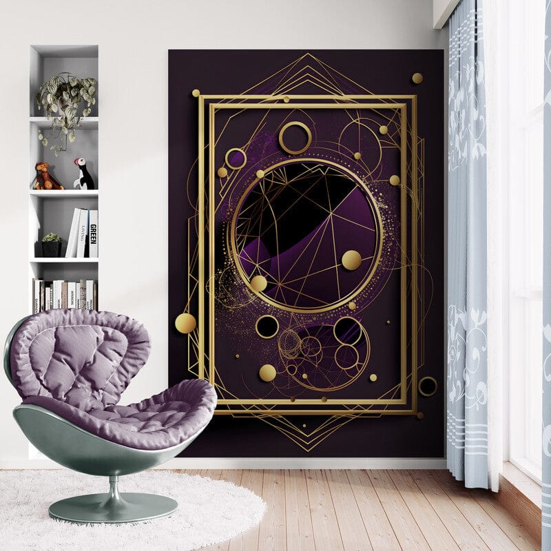 Tapet textil 1,5 X 2,2 m Abstract astrologic