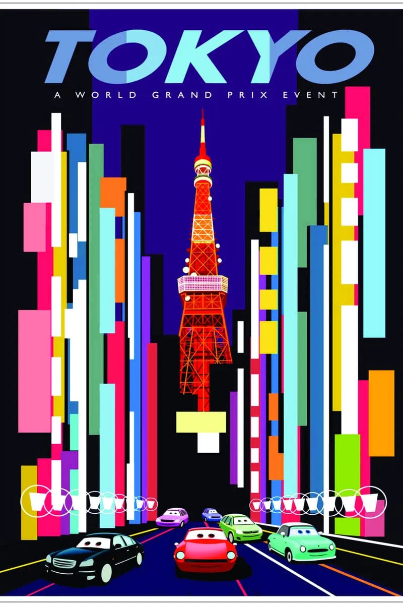 Tablou Canvas - Tokyo Retro