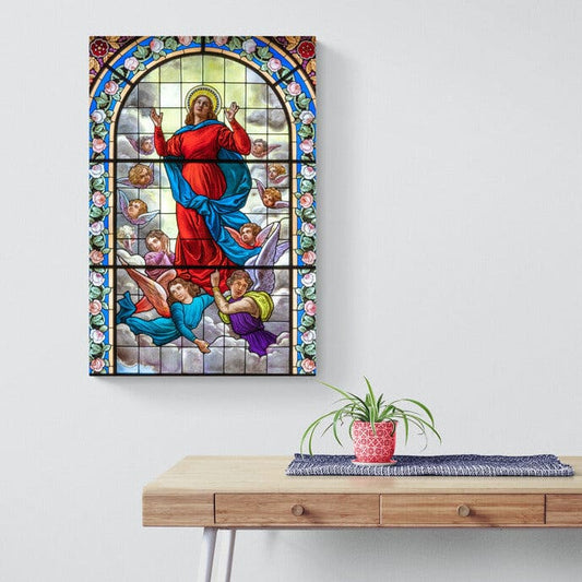 Tablou Canvas - Iisus si Ingerasii