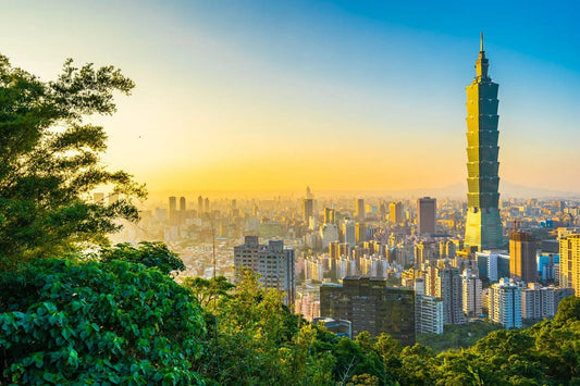 Tablou Canvas - Eleganta Turnului Taipei 101