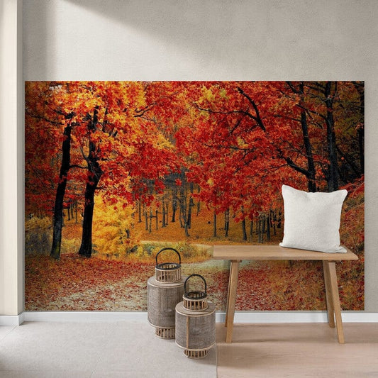 Tapet textil 1,5 X 2,2 m Ulita de toamna