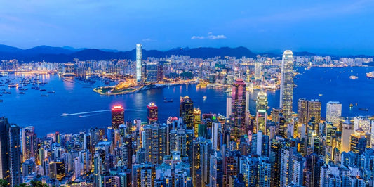Tablou Canvas - Vedere Panoramica Hong Kong