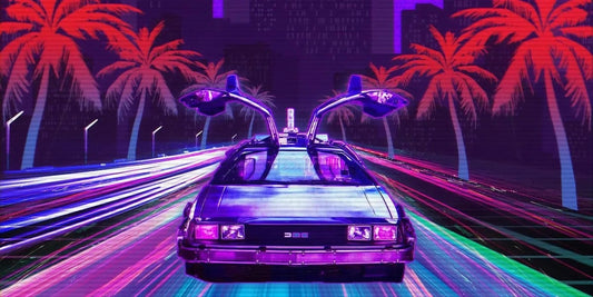 Tablou Canvas - Vehicul in Miscare