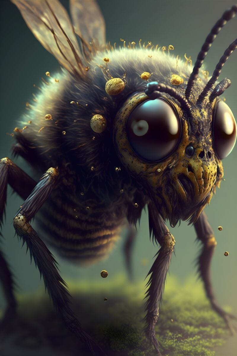 Tablou canvas - Viespe