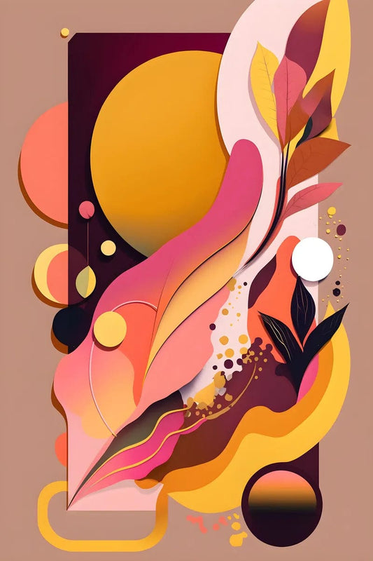 Tablou Canvas - Eleganta Abstracta 3D 102