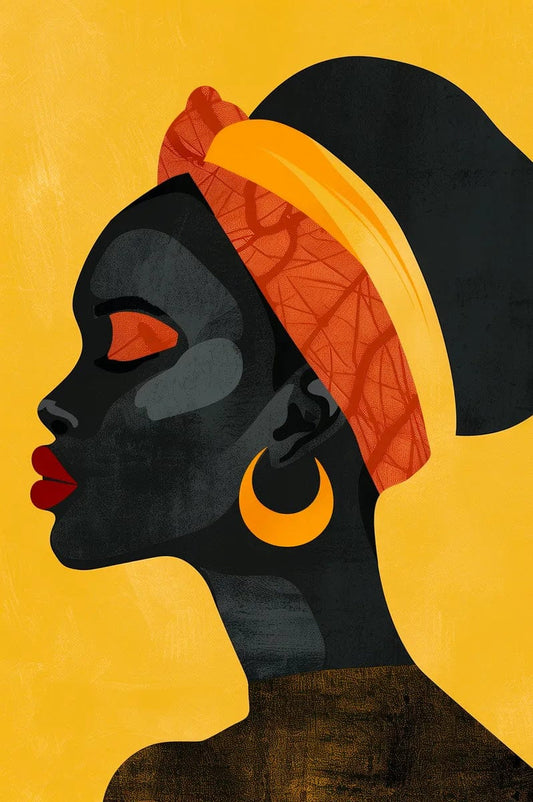 Tablou Canvas - Afro 71