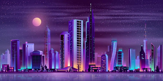 Tablou Canvas - Peisaj Urban Abstract 2