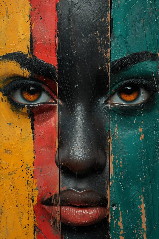 Tablou Canvas - Afro 004 Eleganta Redefinita