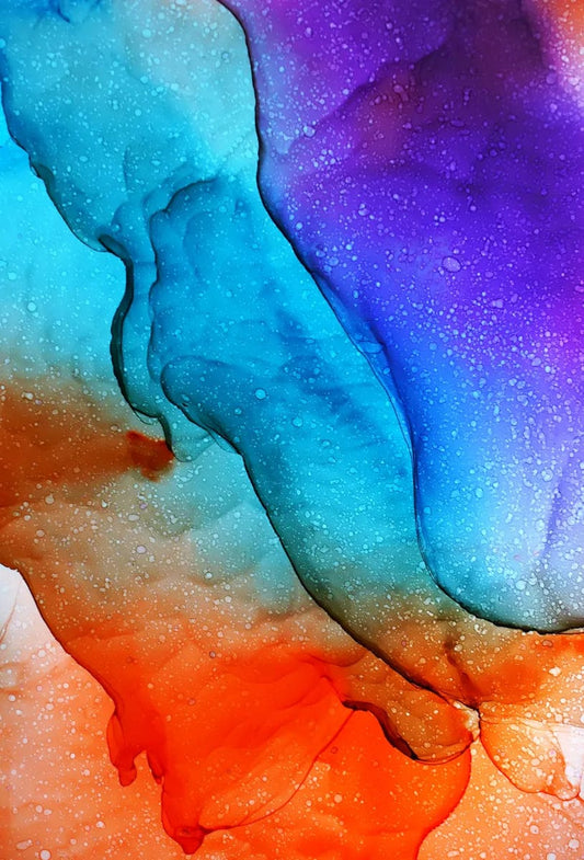 Tablou Canvas - Abstract Cerneluri Diferite