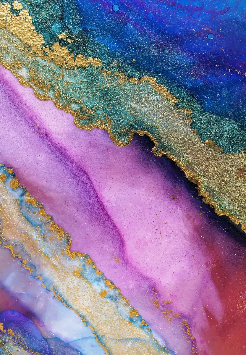 Tablou Canvas - Eleganta Abstracta in Fasii Vii