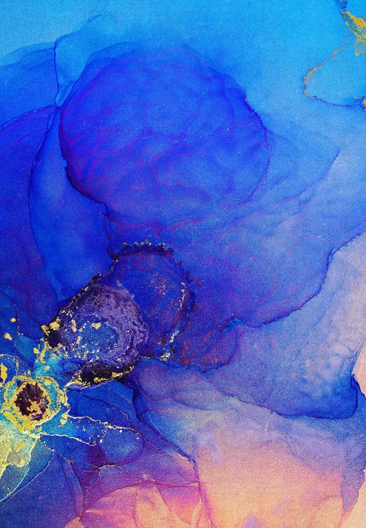 Tablou Canvas - Eleganta Insulei in Nuanse Albastre