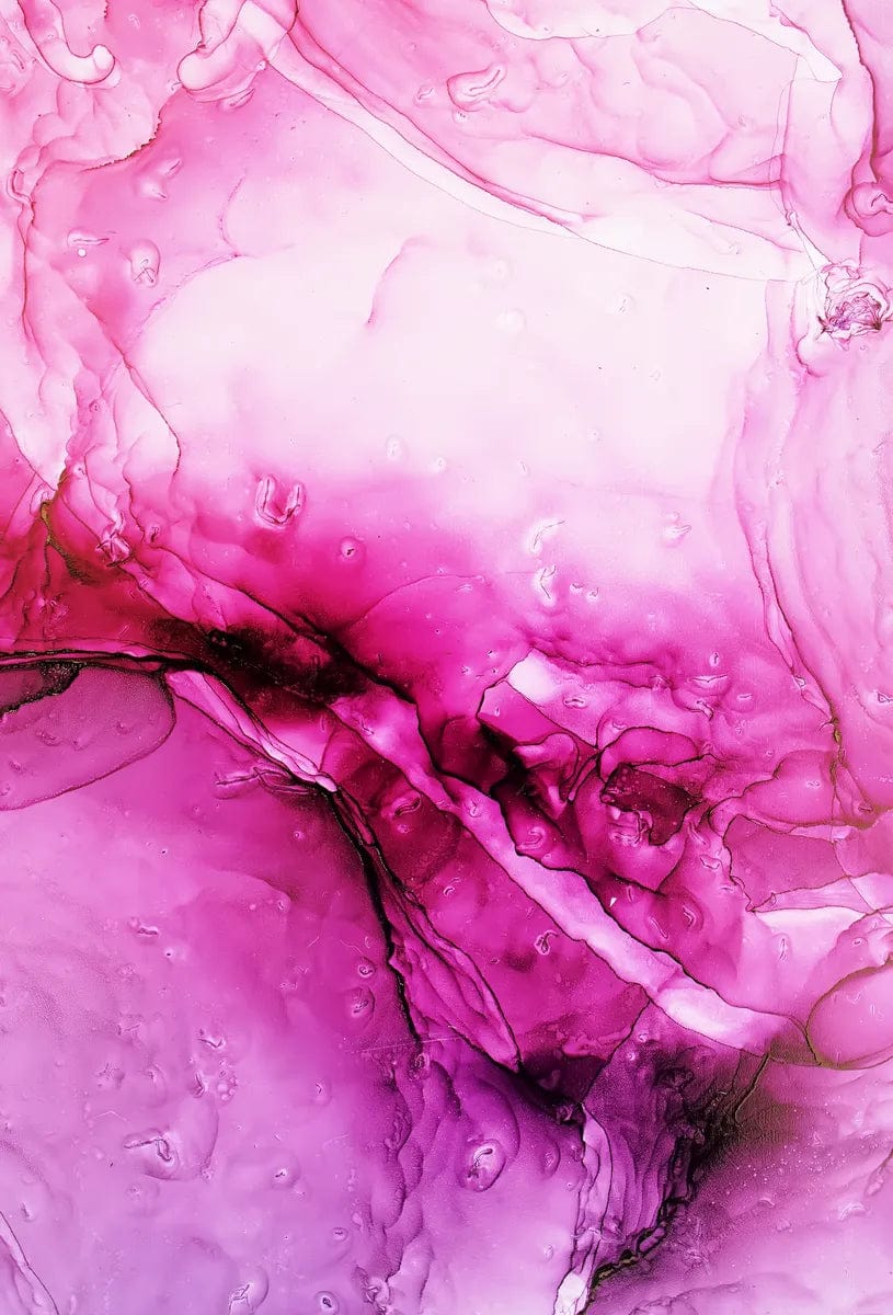 Tablou Canvas - Nuanţe Vibrante de Roşu şi Mov