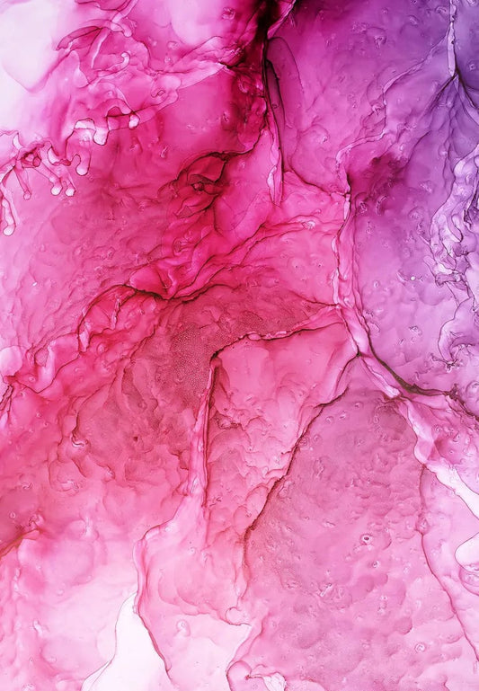 Tablou Canvas - Abstract relief culori mov spre roz