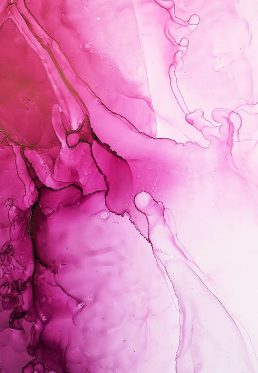 Tablou Canvas - Abstract relief de rosu