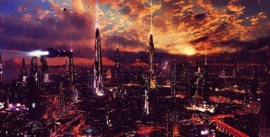 Tablou Canvas - Imagine din viitor