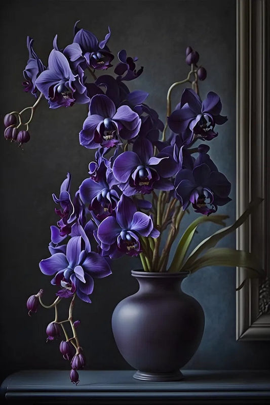 Tablou Canvas - Flori 218 Elegantă Florală