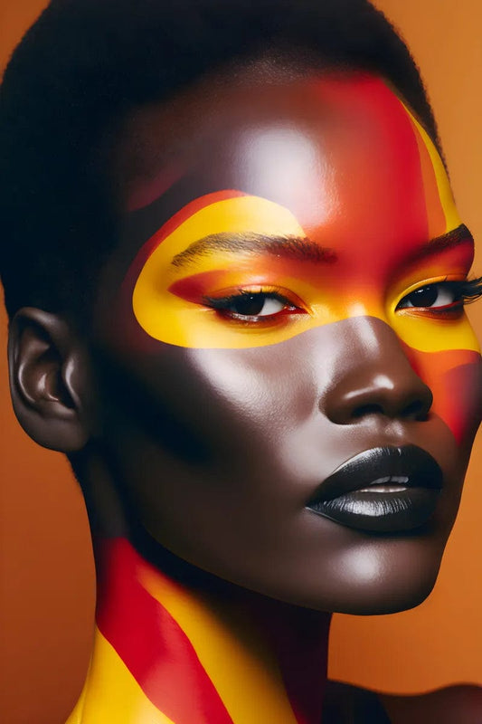 Tablou Canvas - Afro 141 Eleganta Contemporana