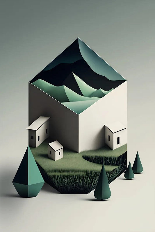 Tablou Canvas - Eleganta Abstracta 3D 97