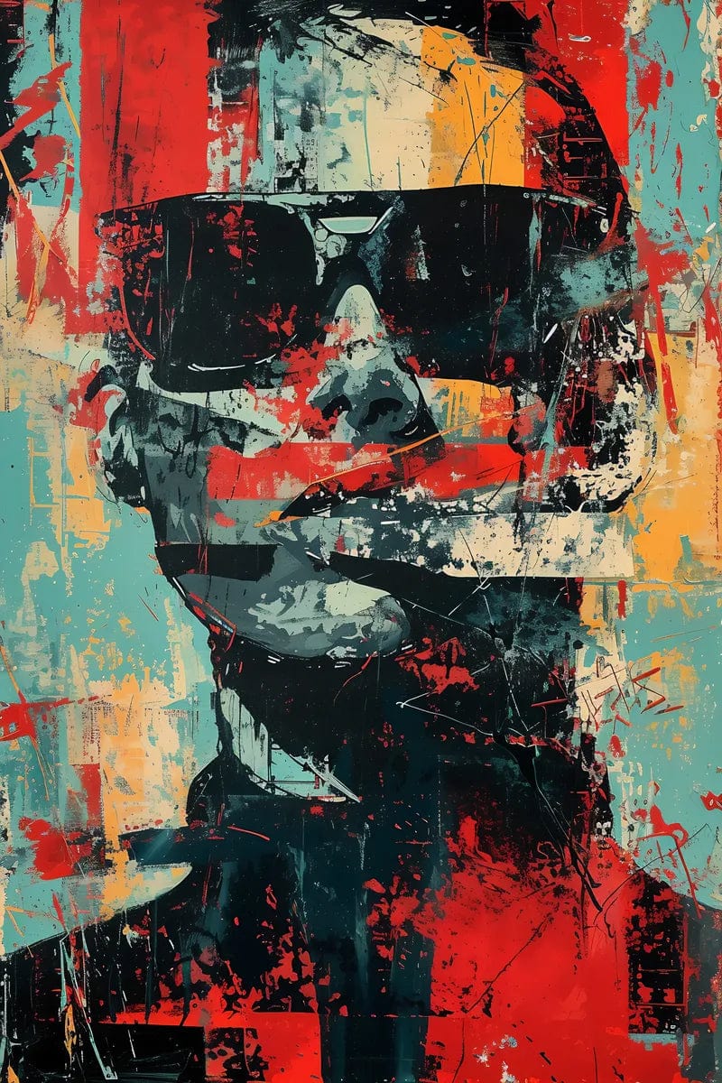 Tablou Canvas - Pop Art Elegance