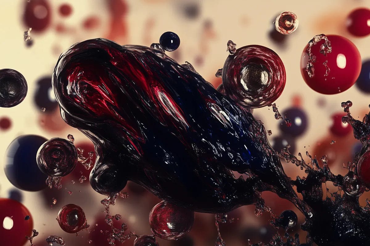 Tablou Canvas - Eleganta Abstracta Ruginii 3D