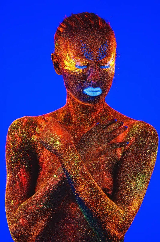 Tablou Canvas - Fluo Girl 8