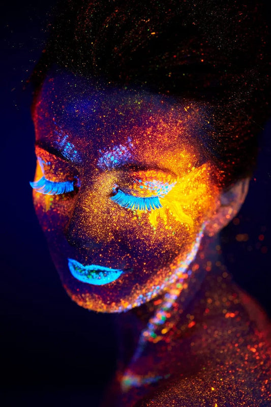 Tablou Canvas - Fluo Girl 4