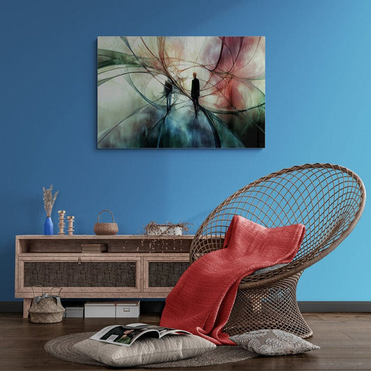 Tablou Canvas - Pierduti in retea