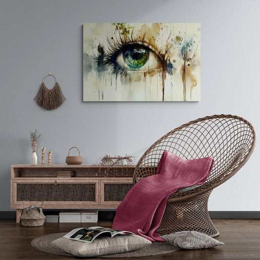 Tablou Canvas - Ochiul Care Plange