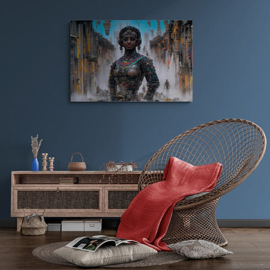 Tablou Canvas - Regina din viitor