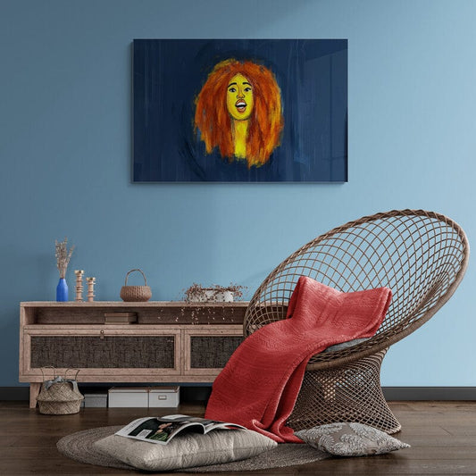 Tablou Canvas - Chip Feminin Abstract