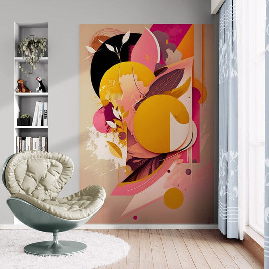 Tapet textil 1,5 X 2,2 m "Abstract futuristic"