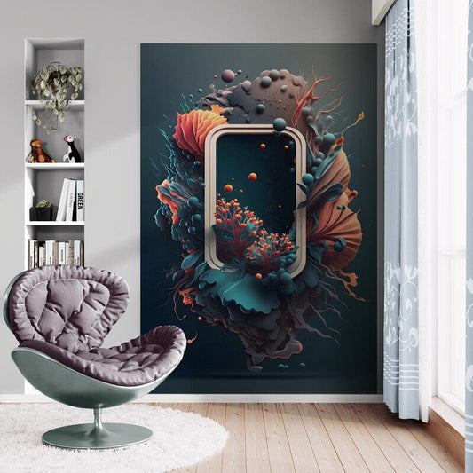 Tapet textil 1,5 X 2,2 m "Arta abstracta"