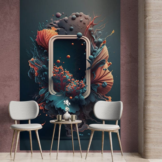 Tapet textil 1,5 X 2 m "Arta abstracta"