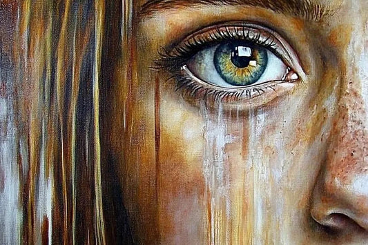 Tablou Canvas - Lacrimi Abstracte