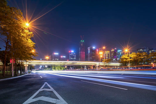 Vedere citadina pe timp de noapte