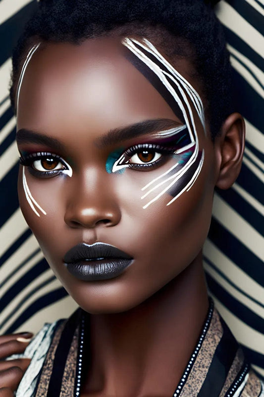 Tablou Canvas - Afro 129