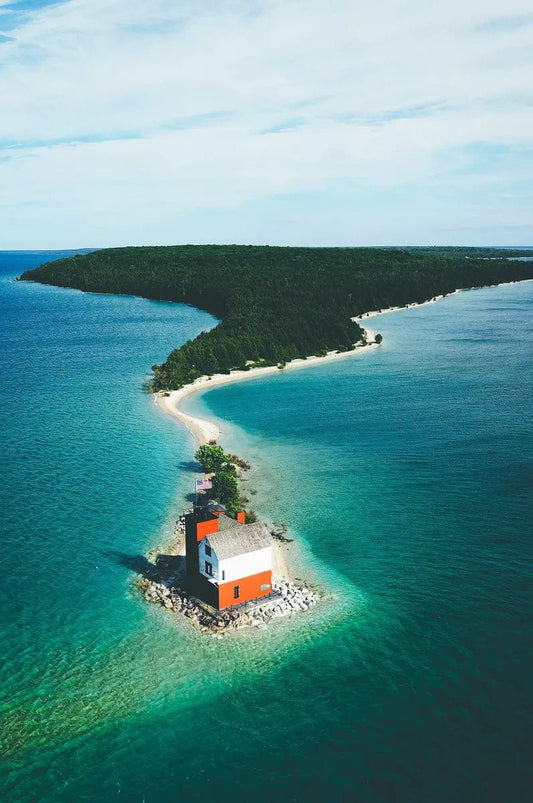 Tablou Canvas - Casuta din larg