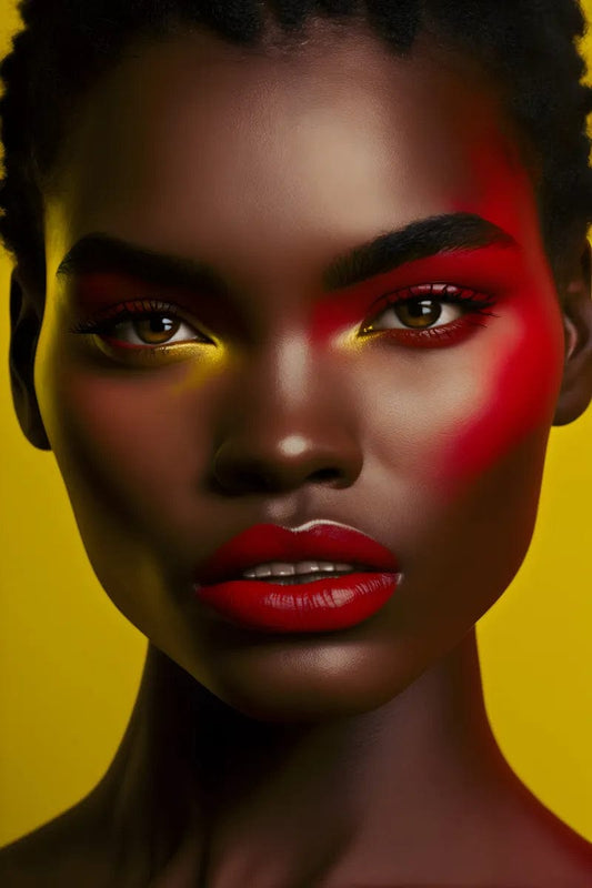 Tablou Canvas - Afro 122 Eleganta Suprema