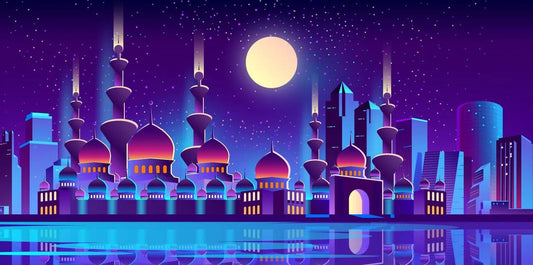 Tablou Canvas - Peisaj Citadin Abstract 5