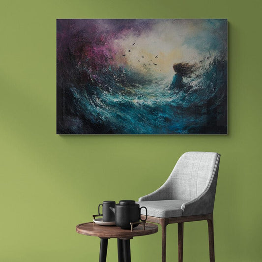 Tablou Canvas - Fantoma in Furtuna