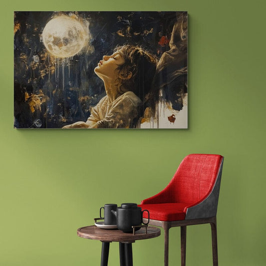 Tablou Canvas - Ruga spre Luna