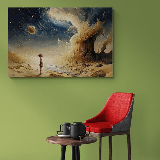 Tablou Canvas - Pierdut in Desert