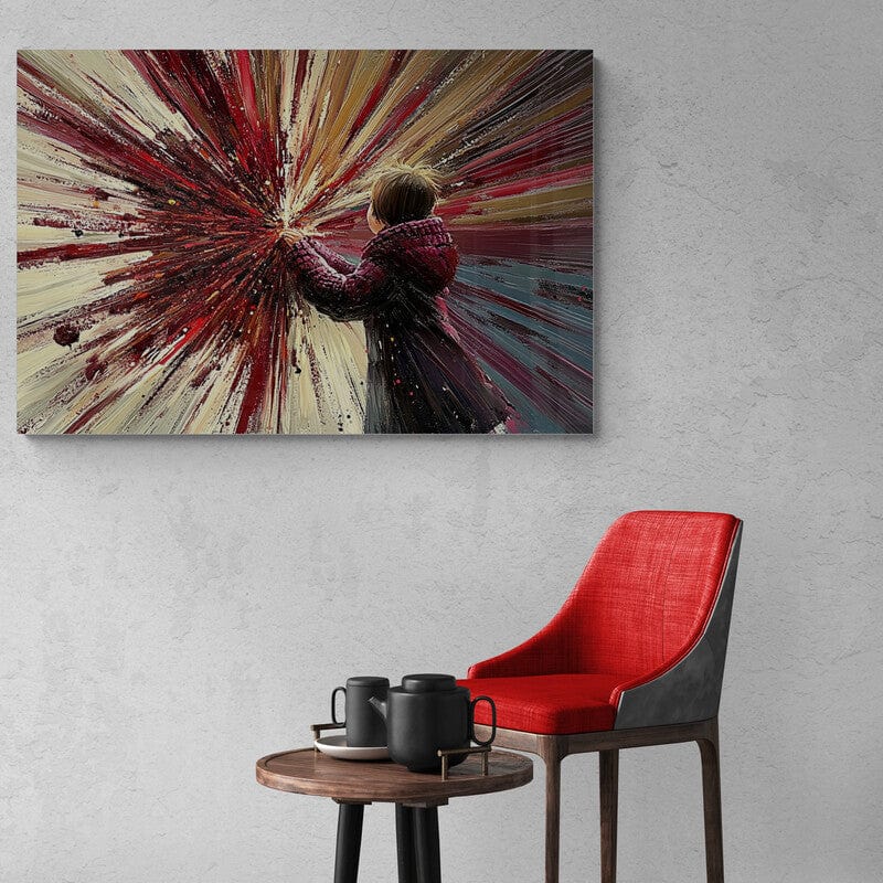 Tablou Canvas - Copil spre Univers