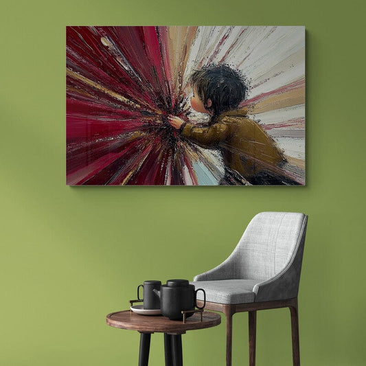 Tablou Canvas - Copil spre Infinit