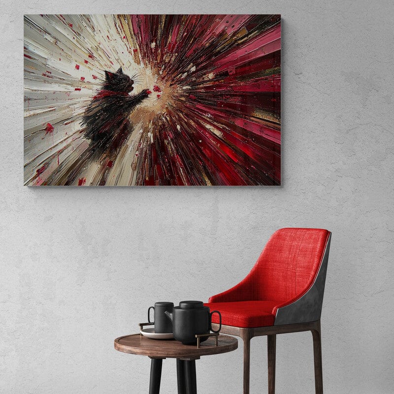 Tablou Canvas - Pisica Atomica