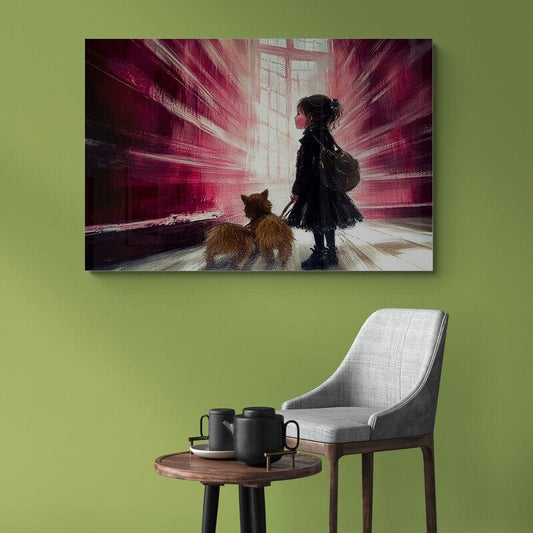 Tablou Canvas - La plimbare